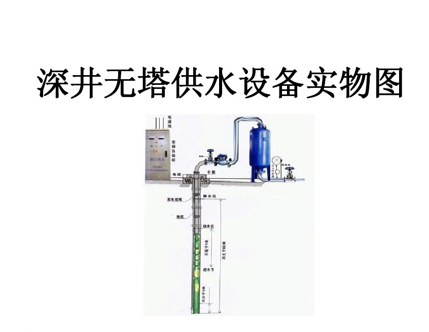 池州井泵无塔式供水设备